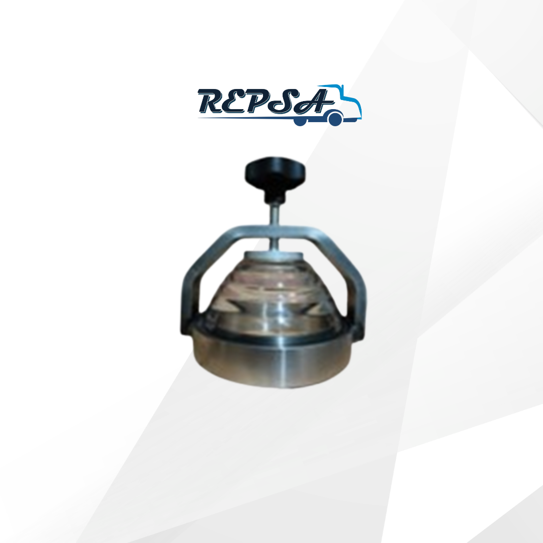 Mirilla 5" Base Acero al Carbón